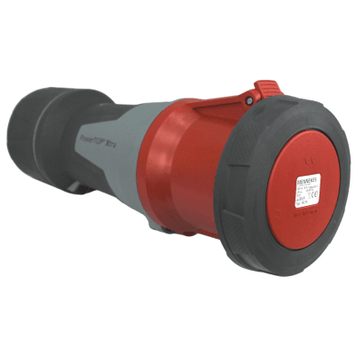 Hembra Volante 3p+t 125a 380v IP67 Mennekes