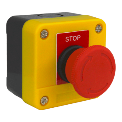 Parada de Emergencia c/reten. En caja 1NC