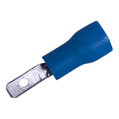 Terminal Macho Paleta Azul 16-14 Awg Bolsa 100un