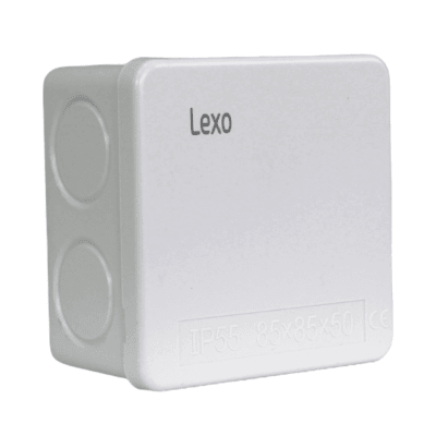 Caja Estanca Pvc Lisa 85x85x50 Ip55
