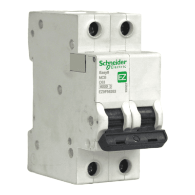 Interruptor Automático MCB 2P 63A Curva C 6kA Schneider