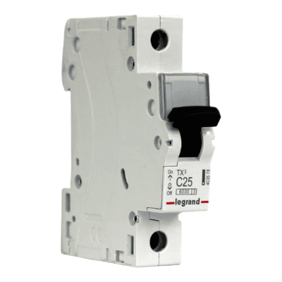 Automático Tx3 1x25a 6ka c230/400v Legrand Ref 403578