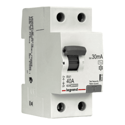 Diferencial RX3 2x40A 30ma AC Legrand Ref 402025