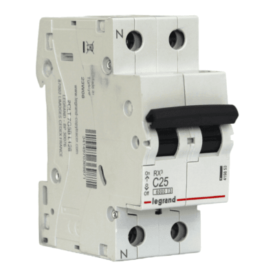 Automático 1P+N 25A 6kA Curva C 230/400V Rx3 Legrand1