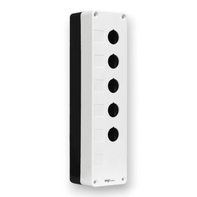 Caja Botonera para 22mm 5P S/P MGC