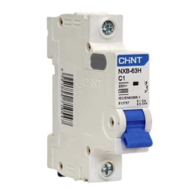 Interruptor Automatico 1x1a 10ka Curva (C) Nxb-63h Chint1