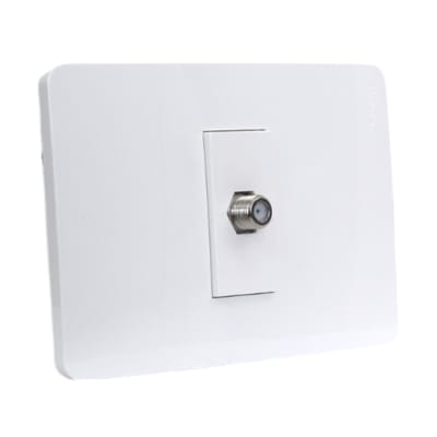 Toma Coaxial TV Orion Armada Blanco Schneider