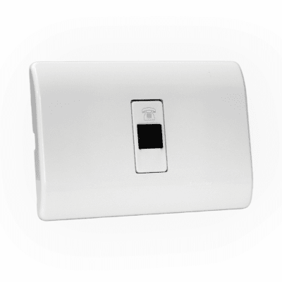 Toma Telefonica RJ11 Blanco Genesis