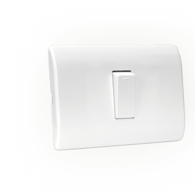 Interruptor Simple 9/24 16A 250V Blanco GENESIS1