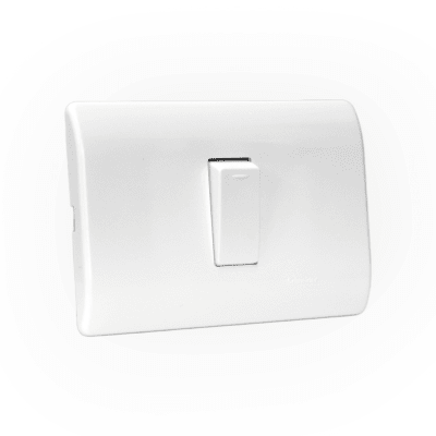Pulsador Timbre 16A 250V Blanco GENESIS