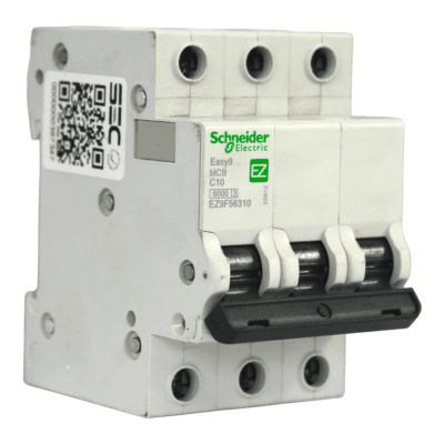 Automático 3x10A 6kA Curva C 230/400V Easy9 Schneider1
