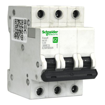 Automático 3x25A 6kA Curva C 230/400V Easy9 Schneider