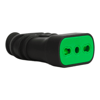 Enchufe Domiciliario Hembra Volante 2p + T 16A Negro FANTON