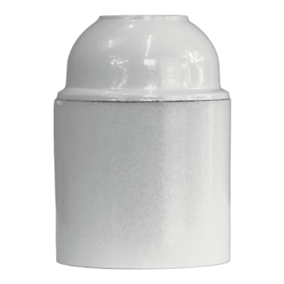 Portalampara Bakelita E-27 Blanco Schneider