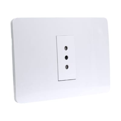 Tomacorriente Simple 10a/250v 2p+T Orion Blanco Schneider
