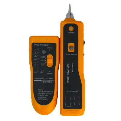 Tester para Cable De Red Lan Rj45 Rj11 con funda Generico1