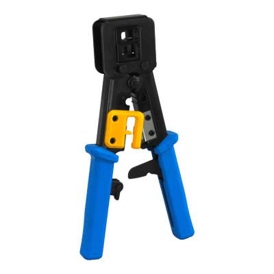 Crimpeadora Ez Rj45 Rj11 Con estuche sistema pass Thru/EZ1