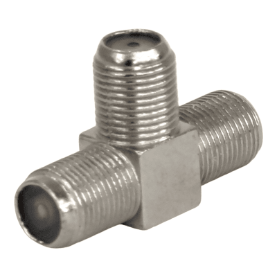 Conector Coaxial union Tipo T