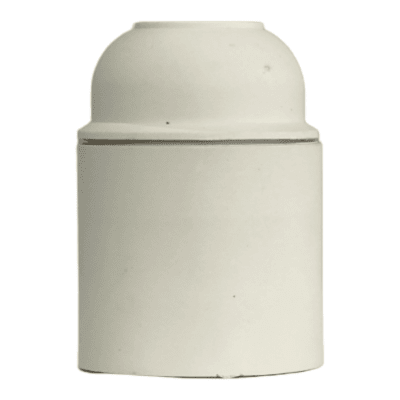 Portalampara Resina E-27 Blanco Schneider