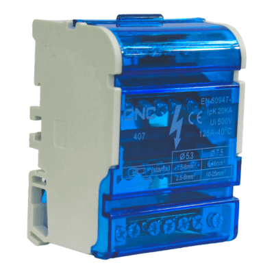 Repartidor Tetrapolar 125a 7 Polos