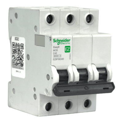 Interruptor Automático MCB 3P 40A Curva C 6kA Schneider