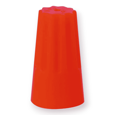 Conector Plastico Conico Para Cable Nro 66 Rojo 100un1