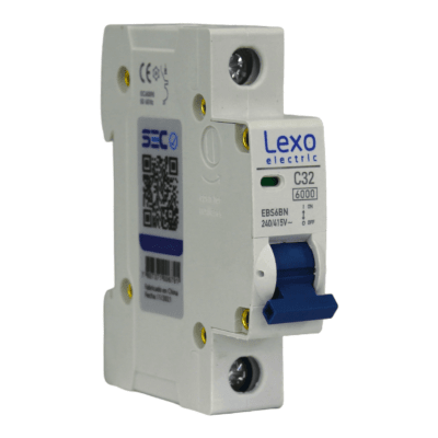 Automático 1x32A 6kA Curva C 240V/415V EBS6BN Lexo