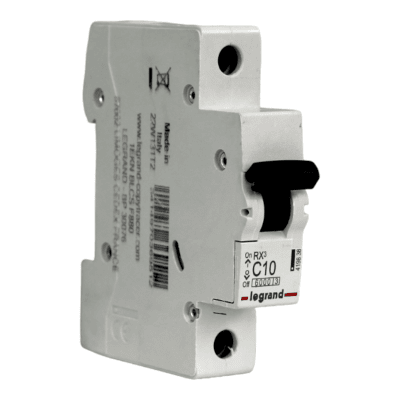 Automático 1x10A 6kA Curva C 230/400V Rx3 Legrand