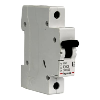 Interruptor Automático MCB 1P 63A Curva C 6kA Legrand