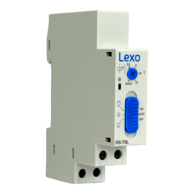 Rele Escala o Pasillo 0.5-20m RS-TSL 250VAC 1NO 16A Lexo1