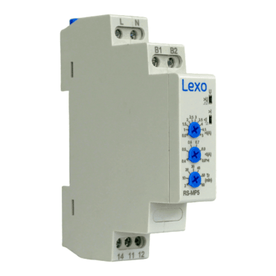Rele protector de Bomba RS-MP5 0.5-5A 220VAC 1C/O Lexo