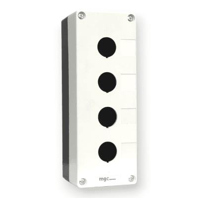 Caja Botonera para 22mm 4P S/P MGC1