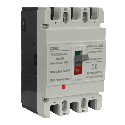 Int. automático moldeado trifásico 3x160a 35ka CNC1
