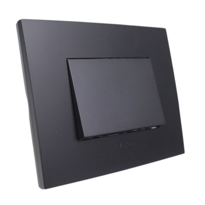 Interruptor Teclon (9/24) 10A 250V Negro 8914 Stanford