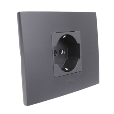 Tomacorriente Schuko Negro 8929 Stanford