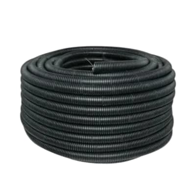 Tubería Flexible Metálico Cubierta L/H Negro 40mm 30mts Dex1