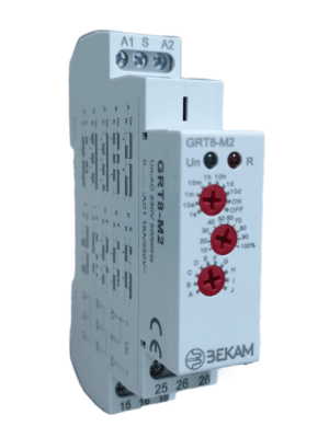 Rele electrónico temporizador multifunción 10S-100S 220VAC1