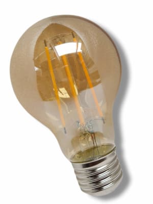 Ampolleta vintage A60 E27 8W 2500K WELLMAX