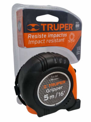 Huincha De Medir 5 Mts (Flexometro) Truper