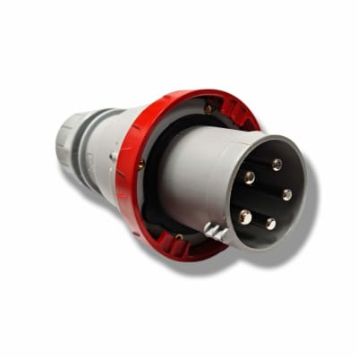 Enchufe macho volante IP67 125a 3p+t+n 6h 415v