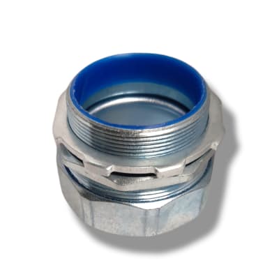 Conector recto para flexible metálico 50mm