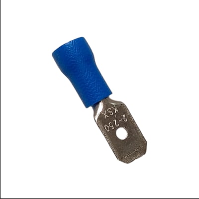 Terminal 16-14awg azul macho l=21 d=4.3 2501