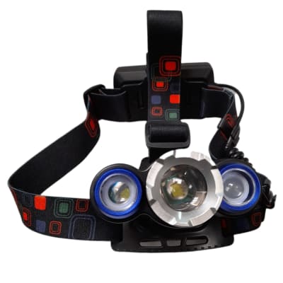Linterna minera led 8500Lm recargable1