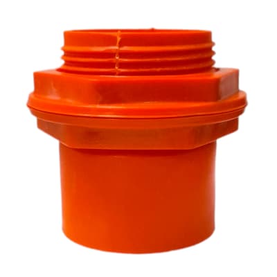 Terminal C/tuercas pvc 40mm