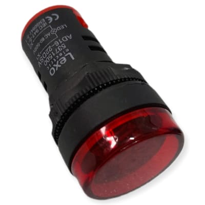 Piloto Voltimetro Led 22mm Ac60-500v