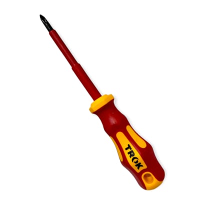 Atornillador Cruz Ph1 x 80mm Aislado 1000V Trok1