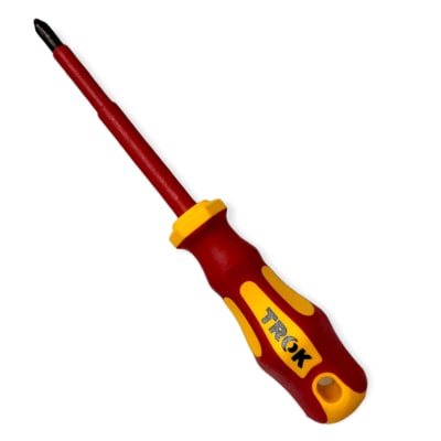 Atornillador Cruz Ph2 x 100mm Aislado 1000V Trok1
