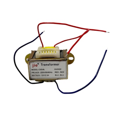Transformador 220v a 12vac 30w 2.5a1