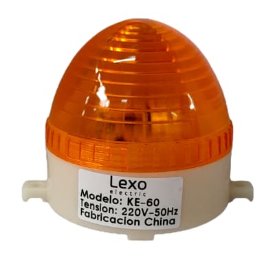 Baliza destellante led amarilla 220V LEXO