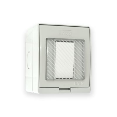 Interruptor Simple 9/12a S/p Hidrobox Exterior Ip55 250v